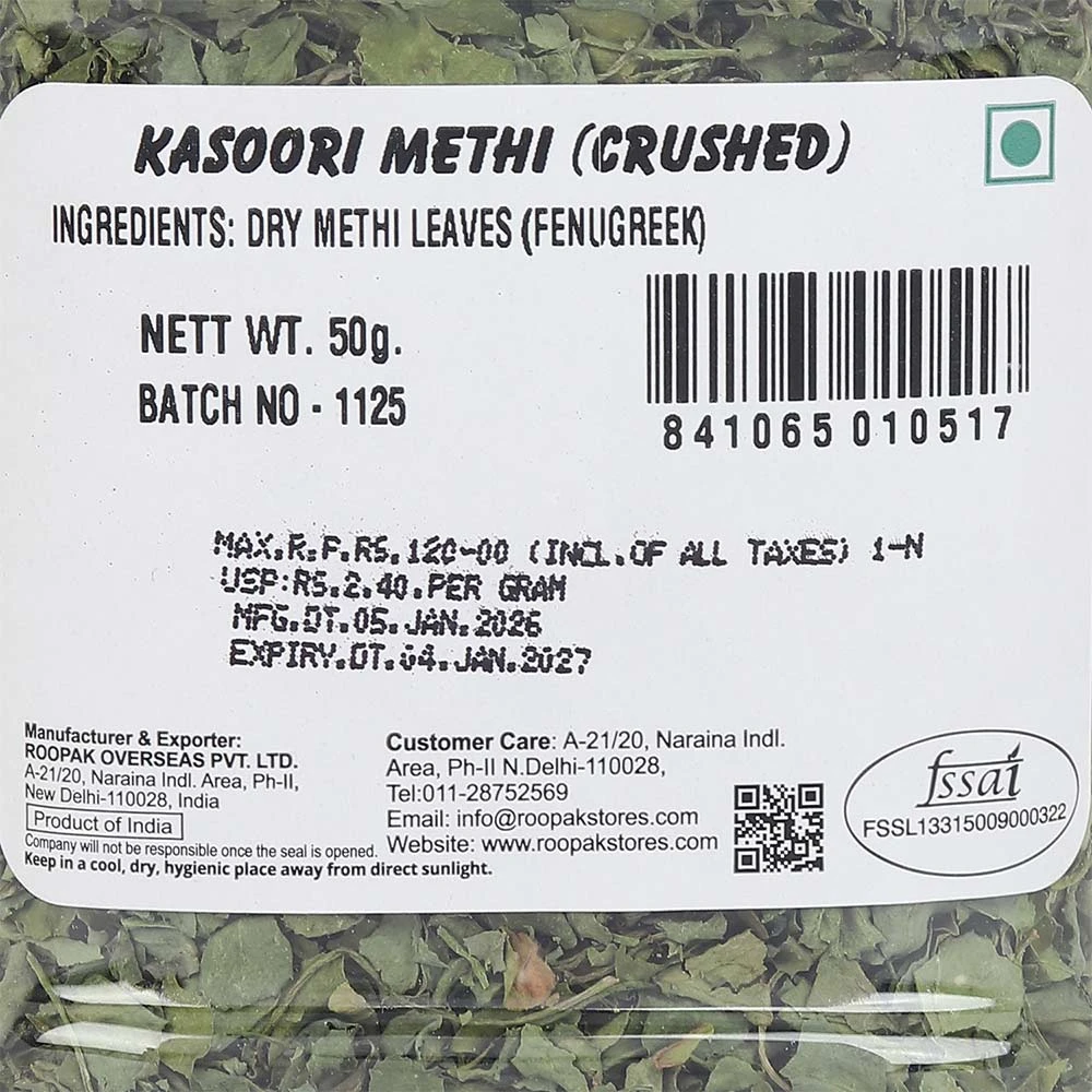 Kasoori Methi Crushed