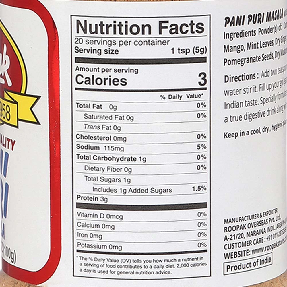 Pani Puri Masala